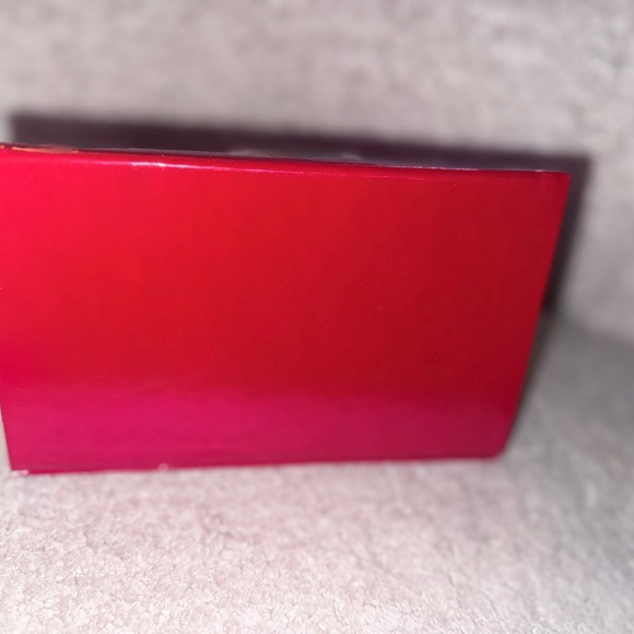 Yves Saint Laurent Beauty Red Patent Leather Clutch